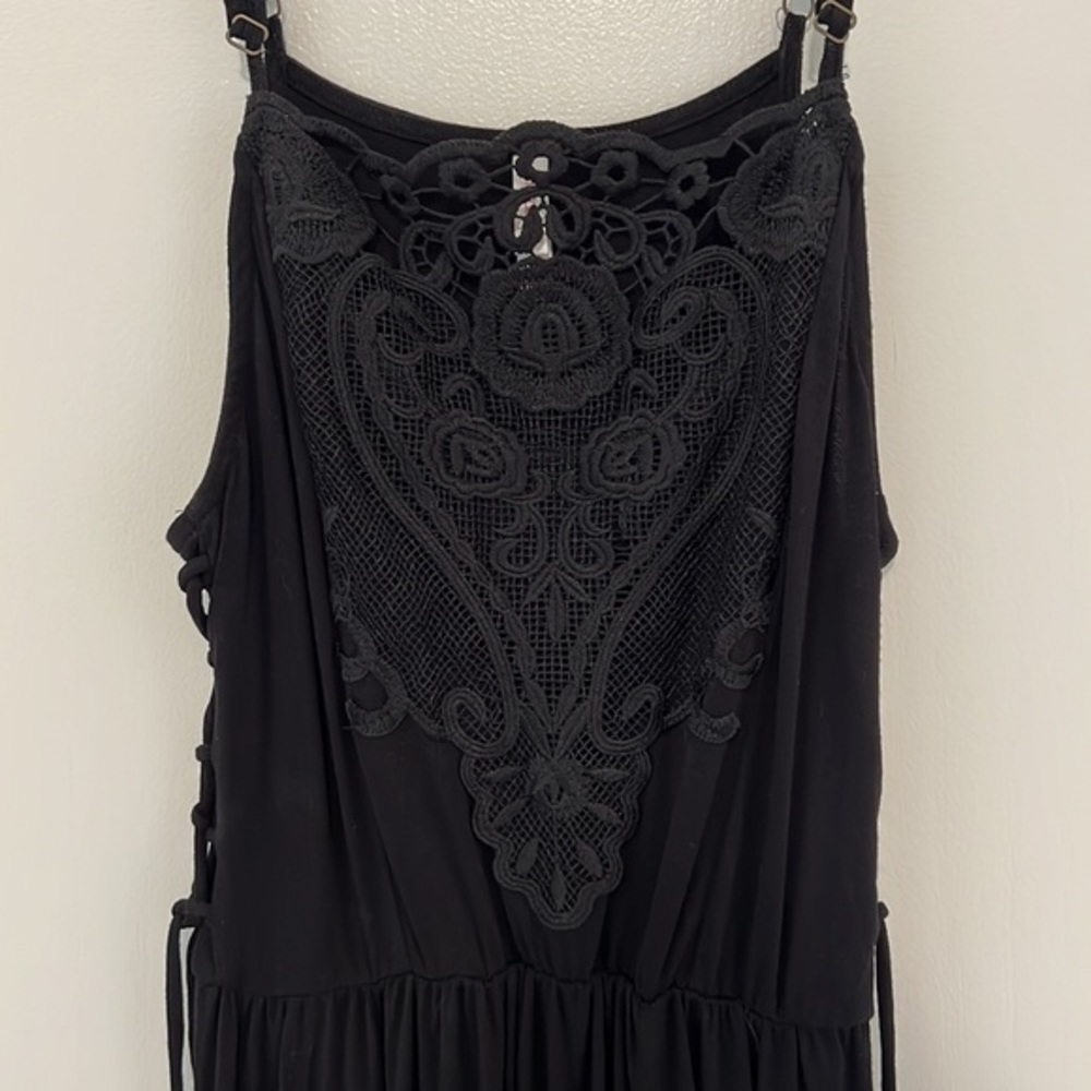 Little black lace dress